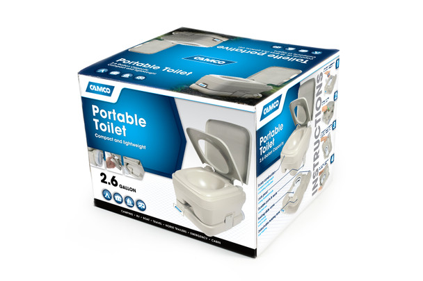 Portable Toilet  2.6 Gal.