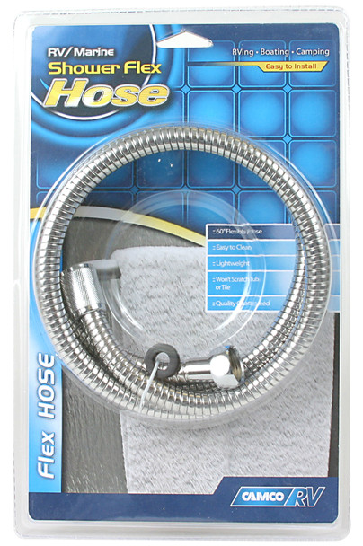 Shower Hose  Chrome  60'