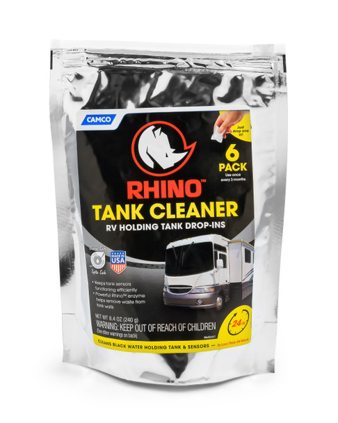 Rhino  Tank Clnr Drop-Ins 6/Bag