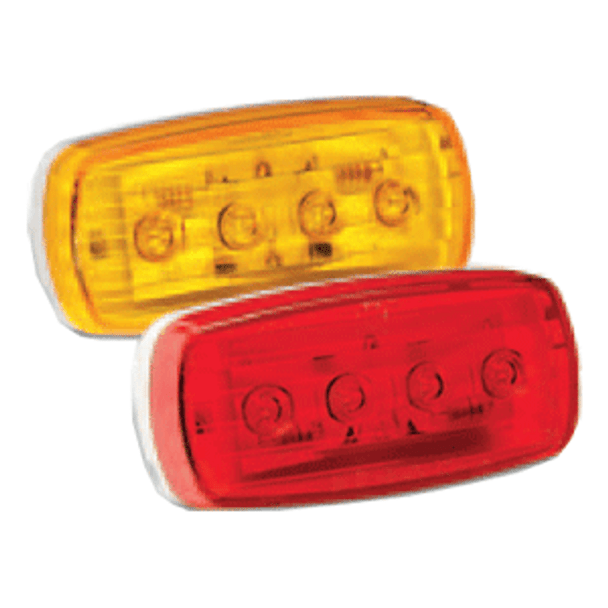 Wesbar LED Clearance-Side Marker Light #58 Series - Red