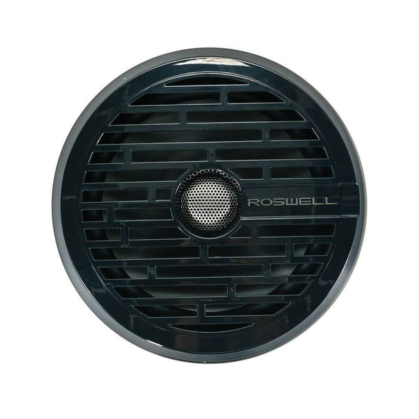 ROSWELL R1 8 in 200 W 50 Hz to 20 kHz Component-Style In-Boat Speaker, Black | C920-1611, made by Roswell - C920-1611