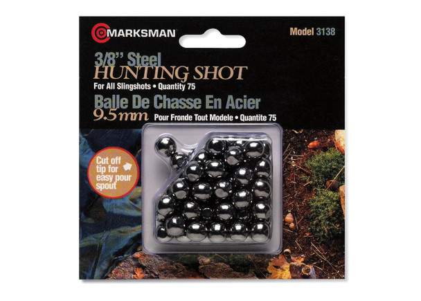 Marksman 3/8'' Steel Shot