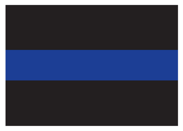 Rothco Thin Blue Line Decal