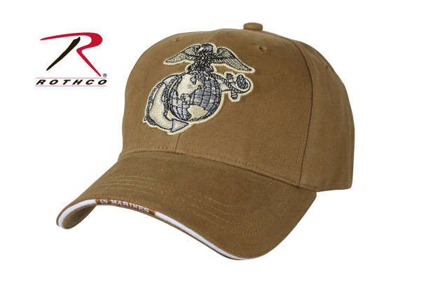 Rothco Deluxe Eagle, Globe & Anchor Low Profile Cap