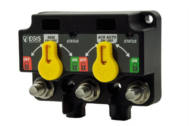 Egis Dual Xd Series - 2x Flex Relay/acr/lvd W/knobs - Tinned Wires, Bulk | 8720-1110b