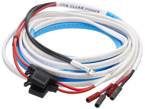 Sea Clear Power Wiring Harness With Switch &amp; Jumper | 000-0124-001