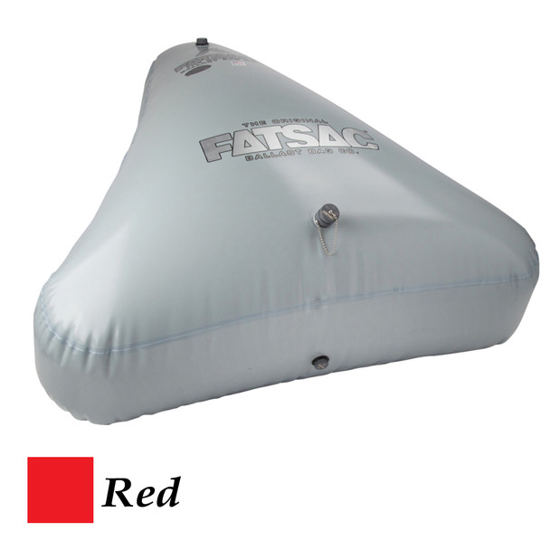 FATSAC Open Bow Triangle Fat Sac Ballast Bag - 650lbs - Red