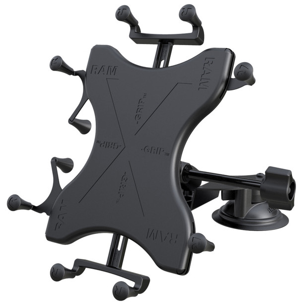 RAM Mount Dual Suction Cup Mount w/Large Table X-Grip