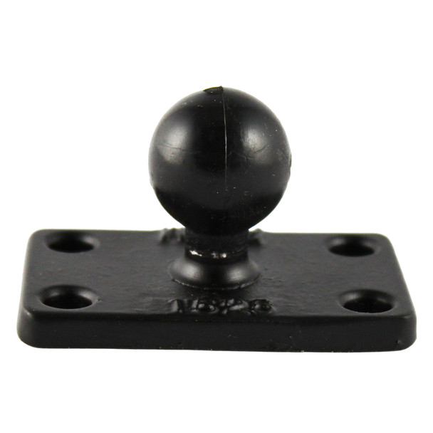 RAM Mount 1.5" x 2.5" Rectangle Base w/1" Ball