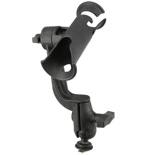 RAM Mount RAM Tube Jr.™ Fishing Rod Holder with RAM-ROD® Revolution Ratchet/Socket System and Track Ball™ Base