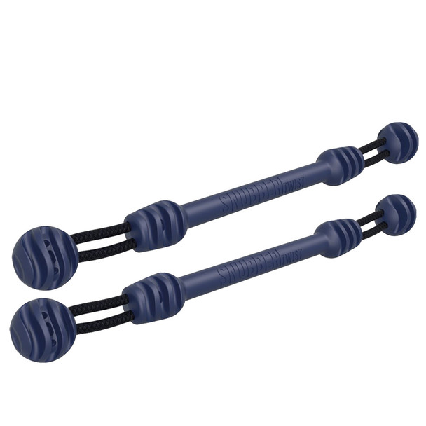 Snubber - Navy Blue Snubber Twist - Pair