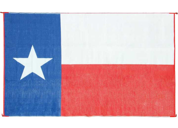 Outdoor Mat 9ft X 12ft Texas Flag W/uv (eng/fr)