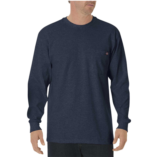 Long Sleeve Heavyweight Crew Neck Tee - KR-15-DK-WL50DN-RG-M