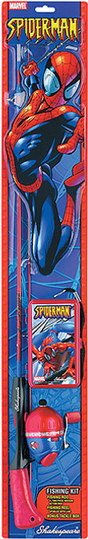 Shakespeare Spiderman 2'6" Combo W/kit