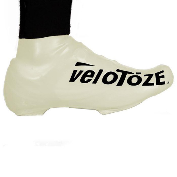 VeloToze Short Shoe Cover Road White S/M