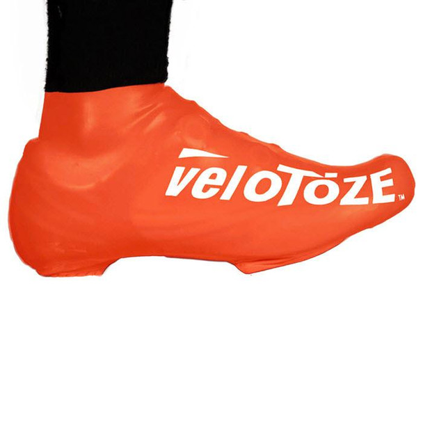 VeloToze Short Shoe Cover Road Viz-Orange L/XL