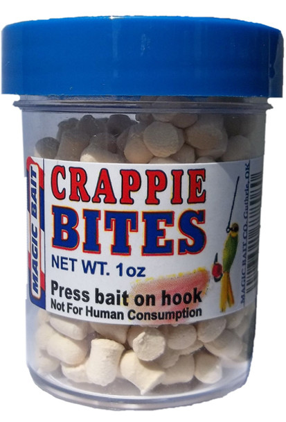 Magic Crappie Bites White 1oz