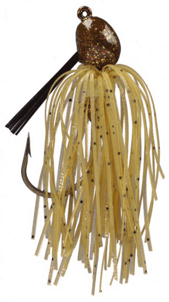 Strike King Bitsy Bug Mini Jig 1/4 Pumpkin