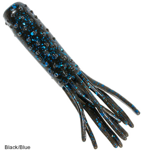 Z-Man Finesse Trd Tubez 6pk Blk/blu