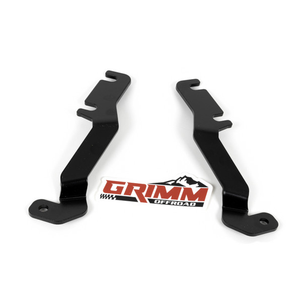 05-15 Toyota Tacoma Hood Hinge Light Bracket Kit Grimm Offroad