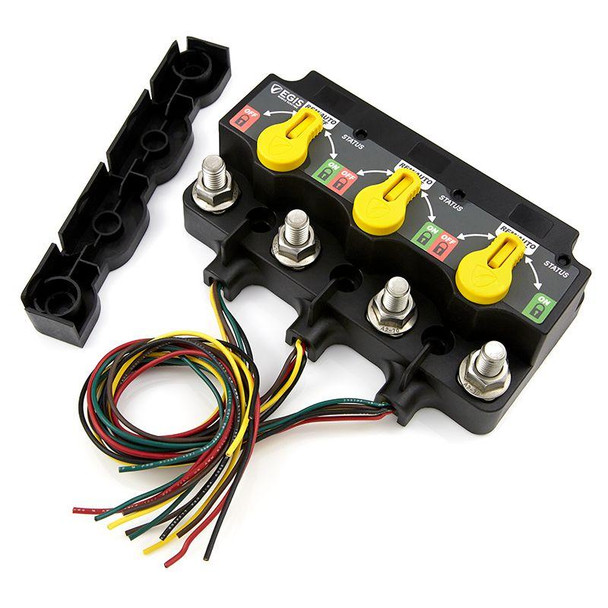 EGIS MOBILE ELECTRIC Triple XD Flex 2 – (Relay)-(ACR)-(Relay) W/Knob – Tinned Wires | 8730-1535B