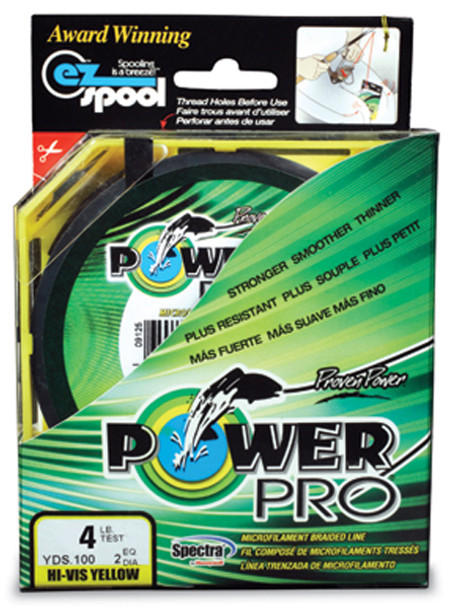 Power Pro 150# 1500yd Yellow