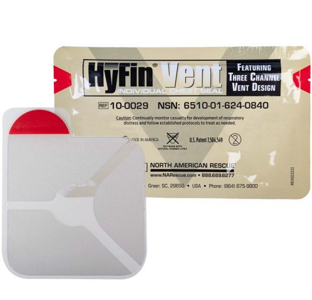 Hyfin Vent Individual Chest Seal