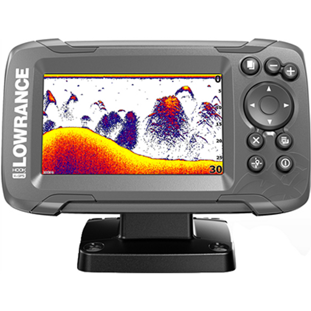 Lowrance Hook2-4x Gps No Chart Bullett Skimmer