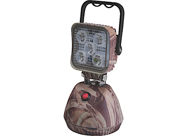 Worklamp 5led Square Flood Camo1224vdc W/charger