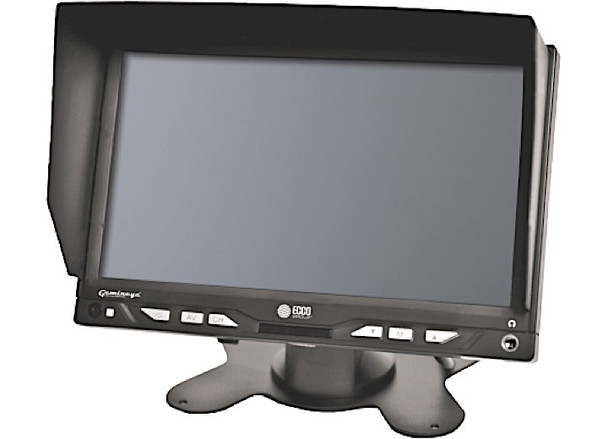 Monitor: Gemineye 7.0in Lcd Color Integral Controller 4 Pin 1224vdc
