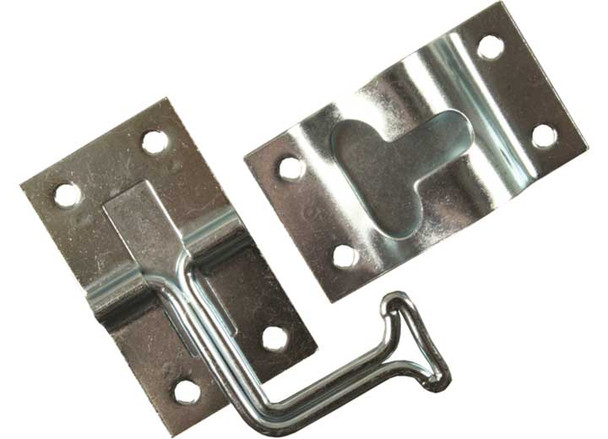 90 Degree Tstyle Door Holder Zinc