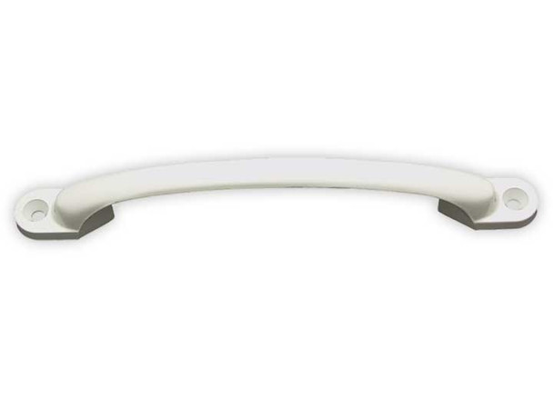 Powder Coated Steel Assist Handle Cotton White