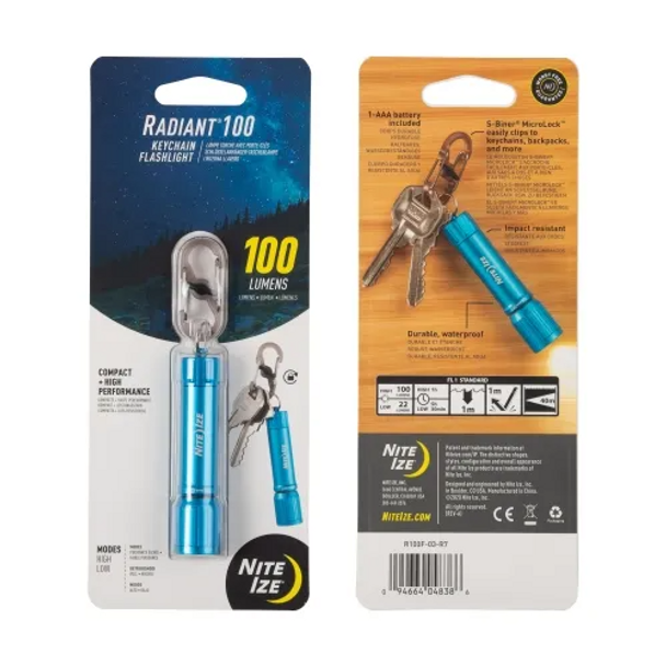 Radiant 100 Keychain Flashlight