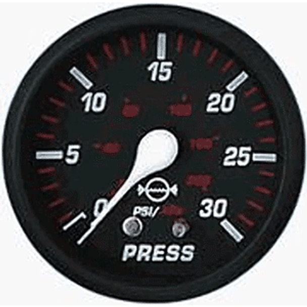 Faria Professional Red 2" Water Pressure Gauge - 14612, made by Faria Beede Instruments - 14612