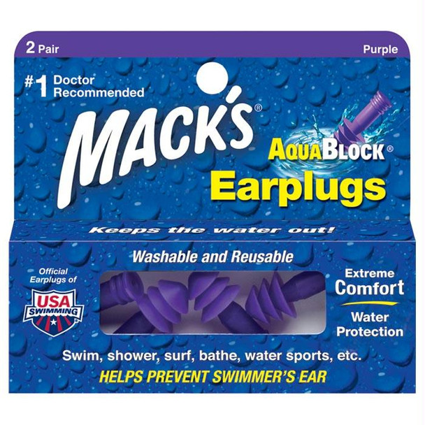Mack'S Aquablock Earplugs 2Pr