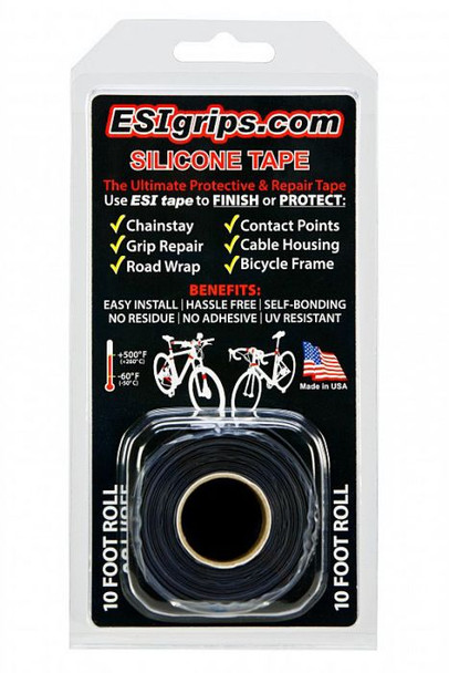 Silicone Tape 10' Roll Blk