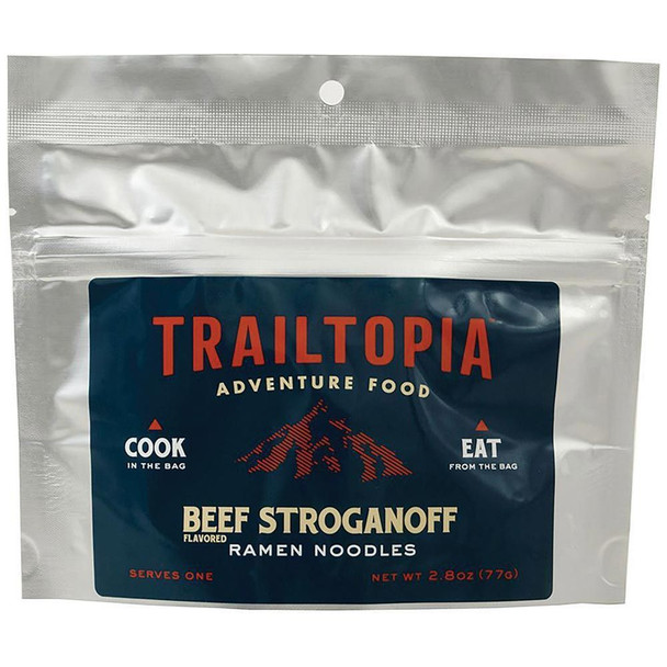 Trailtopia Beef Stroganoff Ramen Hiking Food - RN5113