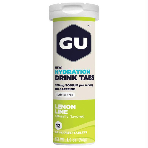 Gu Hydration Lemon Lime 12 Tab