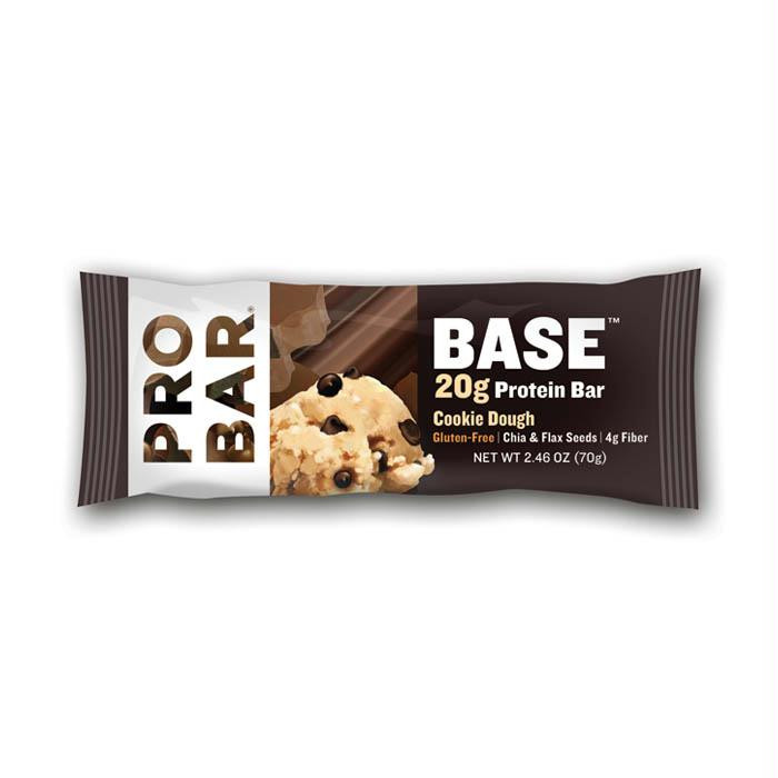 Base Cookie Dough Protein Bar, made by Probar -