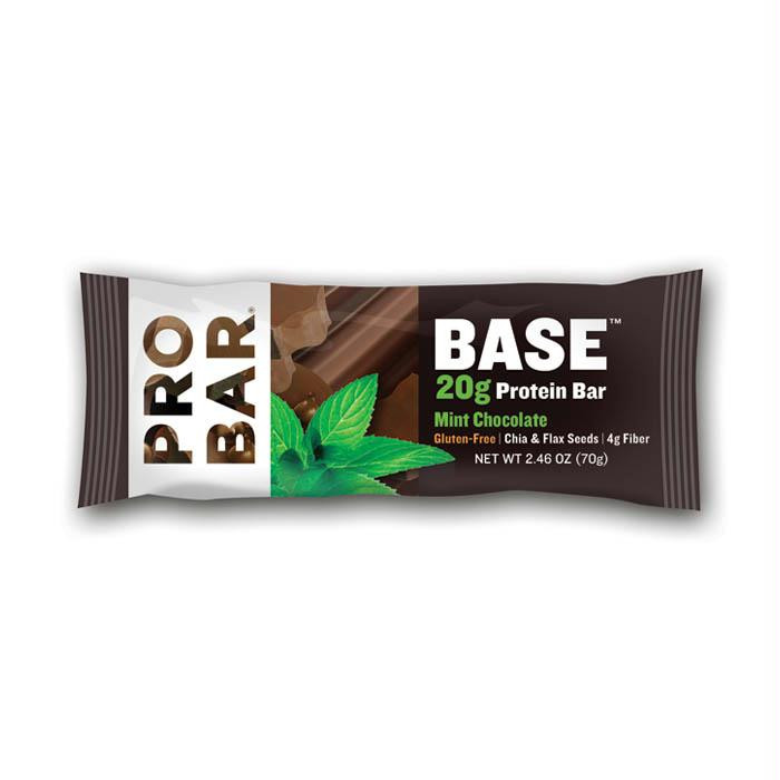 Base Choco Mint Protein Bar, made by Probar -