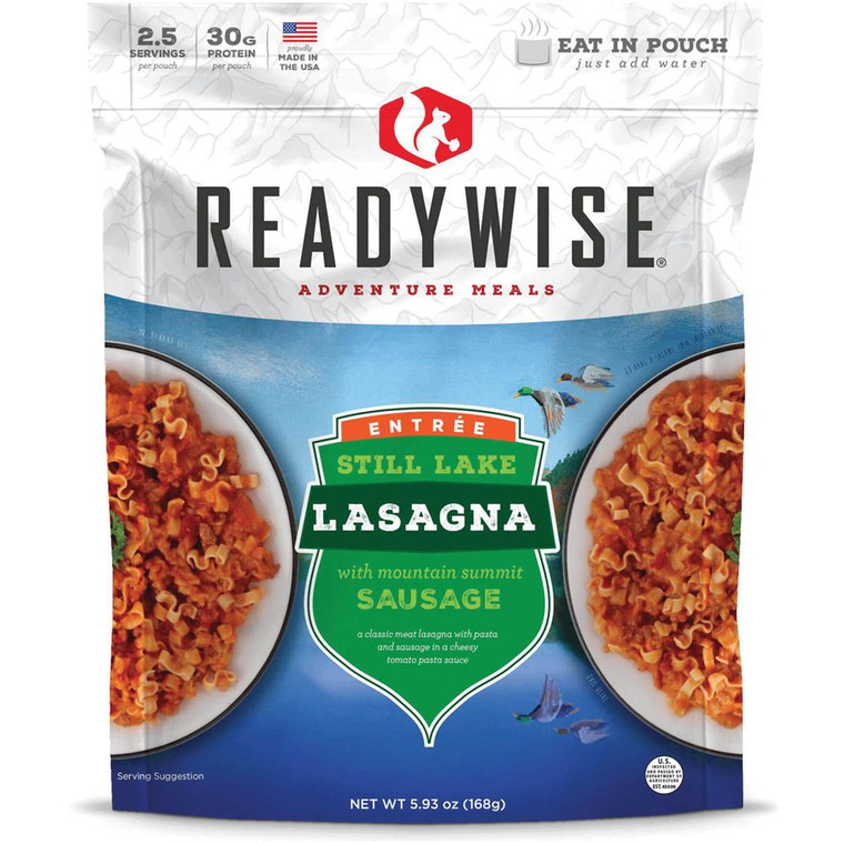 Still Lake Lasagna With Sausage, made by Wise Foods -