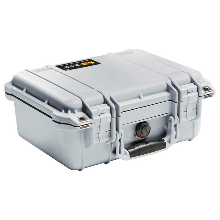 Pelican Protector Case 1400 With Foam - SILVER, made by Pelican - 1400-000-180