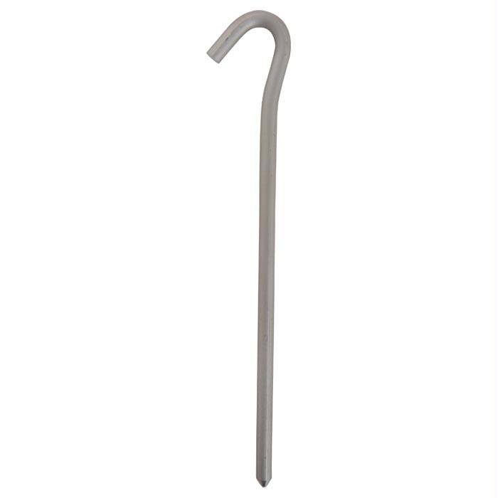 7" Aluminum Hooked Tent Peg 7" - Bulk, made by Coghlans - 8047