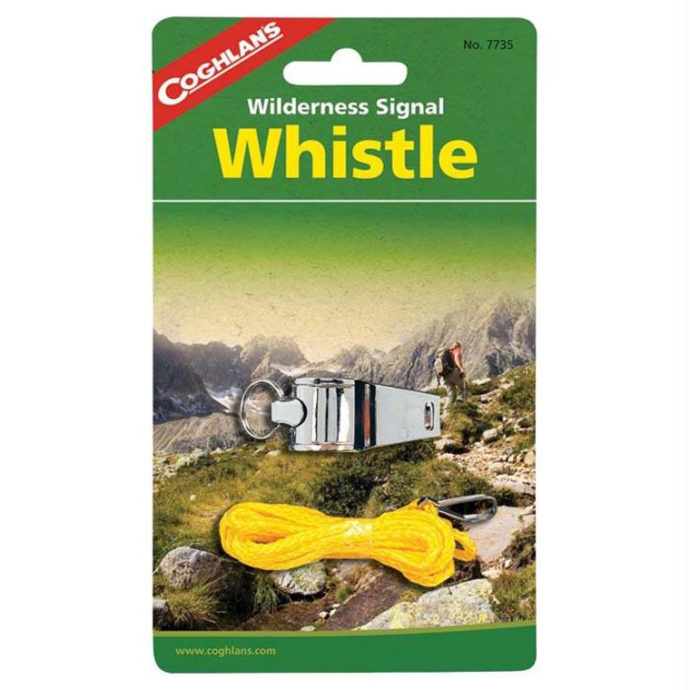 Wilderness Signal Whistle, made by Coghlans -