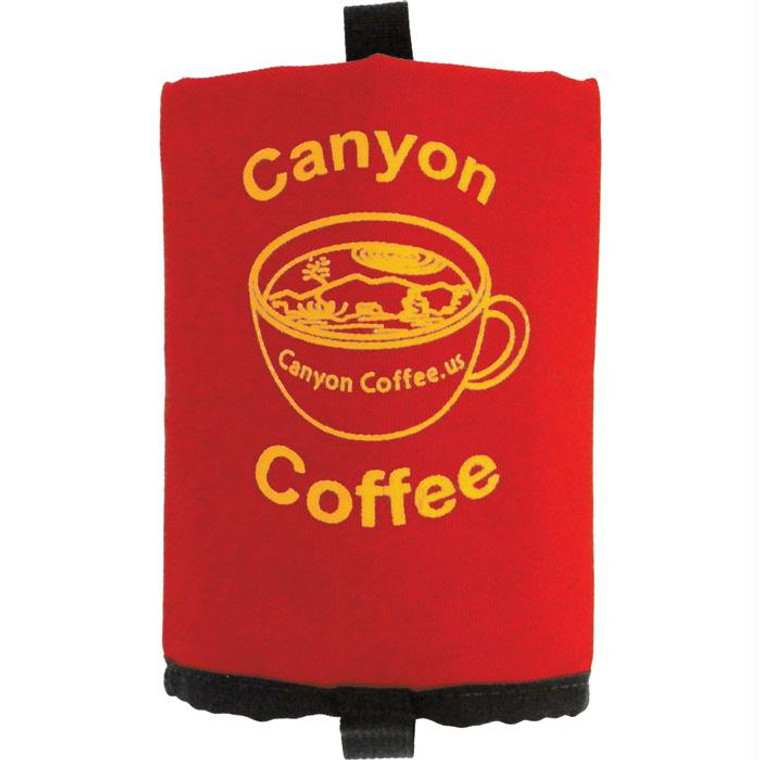 The Canyon Coozy, made by Canyon Coffee -