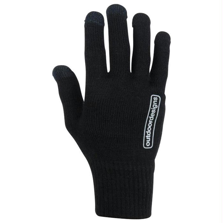 Stretch Wool Touch Black, made by Outdoor Designs -