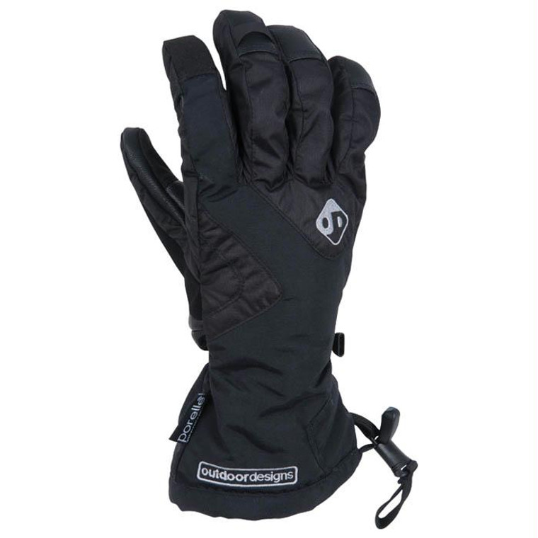 Summit Glove Black Xs, made by Outdoor Designs -