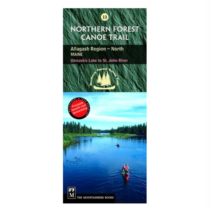 #13 Allagash Region (North) Me, made by Mountaineers Books -
