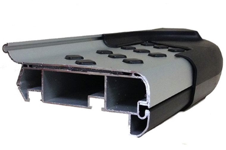 Audi Q8 SUV Running Boards RAL-B Side Steps 2019-Present Black Romik, made by Romik - 62905419