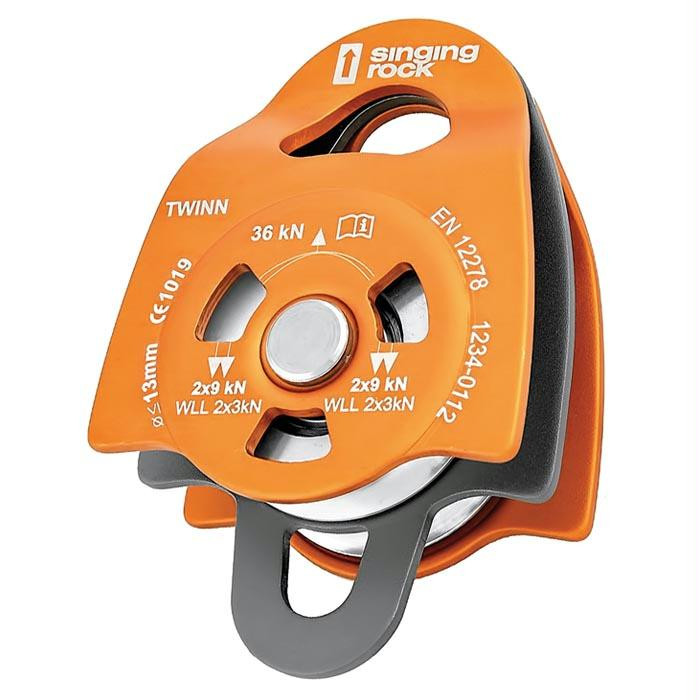 Pulley Twin Roll, made by Singing Rock -